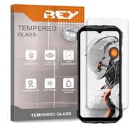 REY Pack 2X Pellicola salvaschermo per DOOGEE V Max PRO - V Max - V Max S, Vetro temperato, di qualità Premium