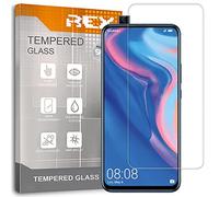 REY Pack 2X Pellicola salvaschermo per Huawei P Smart Z - Huawei Y9 Prime 2019, Vetro temperato, di qualità Premium