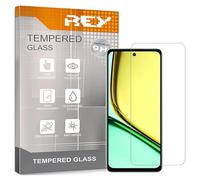 REY Pack 2x Pellicola salvaschermo per OPPO A5 4G/5G 2025 - A5M - P3 LITE 4G/5G - A5X 4G/5G, Vetro temperato, di qualità Premium