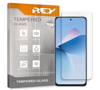 REY Pack 2X Pellicola salvaschermo per OUKITEL C58 - C58 PRO, Vetro temperato, di qualità Premium