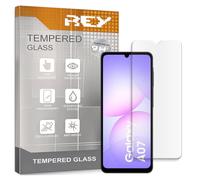 REY Pack 2X Pellicola salvaschermo per Samsung Galaxy A07 4G/5G, Vetro temperato, di qualità Premium