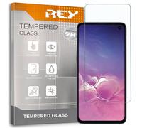 REY Pack 2X Pellicola salvaschermo per Samsung Galaxy S10e, Vetro temperato, di qualità Premium