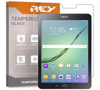 REY Pack 2X Pellicola salvaschermo per Samsung Galaxy Tab S2 9,7", Pellicole salvaschermo Vetro Temperato 9H+, di qualità Premium Tablet