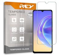 REY Pack 2X Pellicola salvaschermo per TCL 40 SE, Vetro temperato, di qualità Premium