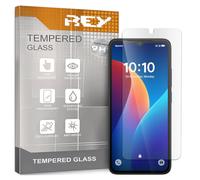 REY Pack 2X Pellicola salvaschermo per TCL K70 SE, Vetro temperato, di qualità Premium