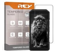 REY Pack 2X Pellicola salvaschermo per ULEFONE Armor X32 - X32 PRO, Vetro temperato, di qualità Premium
