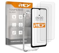 REY Pack 3X Pellicola salvaschermo e Cover Anti-Shock per Nothing Cmf Phone 1, Vetro temperato e Silicone TPU ad Alta Resistenza