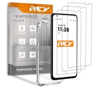 REY Pack 3X Pellicola salvaschermo e Cover Anti-Shock per Sony Xperia 1 VII, Vetro temperato e Silicone TPU ad Alta Resistenza