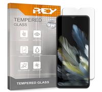 REY Pack 3X Pellicola salvaschermo per BLACKVIEW Wave 8 - Wave 8C - OSCAL Flat 2, Vetro temperato, di qualità Premium