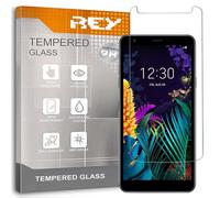 REY Pack 3X Pellicola salvaschermo per LG K30 2019, Vetro temperato, di qualità Premium
