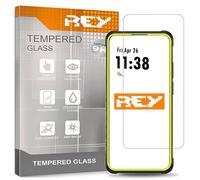 REY Pack 3X Pellicola salvaschermo per ULEFONE Armor X31 PRO, Vetro temperato, di qualità Premium