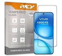 REY Pack 3x Pellicola salvaschermo per VIVO X200 FE - S30 PRO MINI 5G - X300 FE, Vetro temperato, di qualità Premium