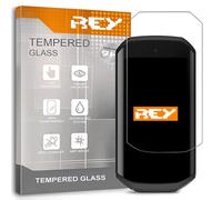 REY Pack 6X Pellicola salvaschermo per Garmin Edge 1050, qualità Premium