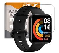 REY Pack 6X Pellicola salvaschermo per XIAOMI Poco Watch, qualità Premium