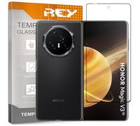 REY Pellicola salvaschermo 3D per Honor Magic V3, Nero, Vetro temperato, Copertura Completa, Pellicola Protettiva Protezione Schermo, 3D / 4D / 5D