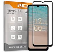 REY Pellicola salvaschermo 3D per Nokia G22, Nero, Vetro temperato, Copertura Completa, Pellicola Protettiva Protezione Schermo, 3D / 4D / 5D