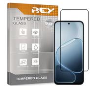 REY Pellicola salvaschermo 3D per Oppo A6K 4G - REALME C100 4G/5G - REALME C100i, Nero, Vetro temperato, Copertura Completa, Pellicola Protettiva Protezione Schermo, 3D / 4D / 5D