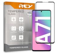 REY Pellicola salvaschermo 3D per Samsung Galaxy A71, Nero, Vetro temperato, Copertura Completa, Pellicola Protettiva Protezione Schermo, 3D / 4D / 5D