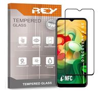 REY Pellicola salvaschermo 3D per SPC Discovery SE - 2 SE - 2 Me - 3-3 SE, Nero, Vetro temperato, Copertura Completa, Pellicola Protettiva Protezione Schermo, 3D / 4D / 5D