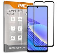 REY Pellicola salvaschermo 3D per TCL 40 SE, Nero, Vetro temperato, Copertura Completa, Pellicola Protettiva Protezione Schermo, 3D / 4D / 5D