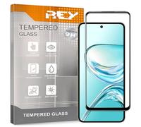 REY Pellicola salvaschermo 3D per ZTE Nubia Focus 2 Ultra, Nero, Vetro temperato, Copertura Completa, Pellicola Protettiva Protezione Schermo, 3D / 4D / 5D