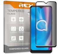 REY Pellicola salvaschermo antispia per ALCATEL 1SE 2020/2021, Vetro temperato, di qualità Premium