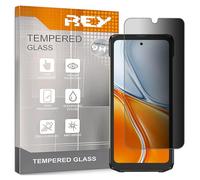 REY Pellicola salvaschermo antispia per DOOGEE Blade 20 Max, Vetro temperato, di qualità Premium