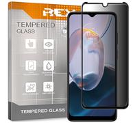 REY Pellicola salvaschermo antispia per Motorola Moto E22i, Vetro temperato, di qualità Premium