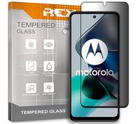 REY Pellicola salvaschermo antispia per Motorola Moto G23 - Moto G53 5G, Vetro temperato, di qualità Premium
