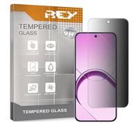 REY Pellicola salvaschermo antispia per Oppo A6K 4G - REALME C100 4G/5G, Vetro temperato, di qualità Premium