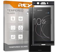 REY Pellicola salvaschermo antispia per Sony Xperia XZ1 Compact, Vetro temperato, di qualità Premium