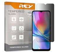 REY Pellicola salvaschermo antispia per ZTE Blade A76 5G, Vetro temperato, di qualità Premium