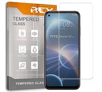 REY Pellicola salvaschermo per HTC Desire 22 PRO, Vetro temperato, di qualità Premium