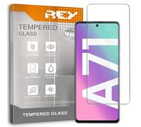REY Pellicola salvaschermo per Samsung Galaxy A71, Vetro temperato, di qualità Premium