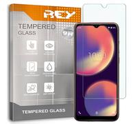 REY Pellicola salvaschermo per WIKO View 4 - WIKO View 4 Lite, Vetro temperato, di qualità Premium
