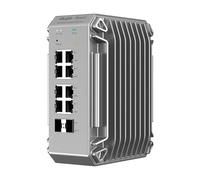 Reyee 10-Port echter Industrie-Switch, 8x Gbit, 2x SFP, bis 80?C Switche (RG-NIS3100-8GT2SFP-HP)