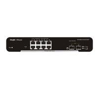 REYEE CLOUD SWITCH MANAGED GIGABIT L2 8 PORTE, 2 SLOT SFP (CHASSIS METALLICO DES