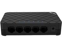 Reyee Rouijie Networks RG-ES05 - Switch desktop non gestito con custodia in plastica a 5 porte 10/100 Mbps