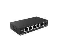 REYEE 5-Port Gigabit Smart Switch, 5 Gigabit RJ45 Ports, Desktop Steel Case Marca