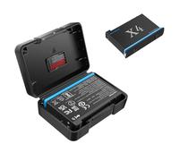 REYGEAK Batteria per Insta360 X4, Insta360 X4, 2500 mAh, inclusa anche astuccio batteria in plastica, Excelente producto y Con la calidad inigualable de los artículos