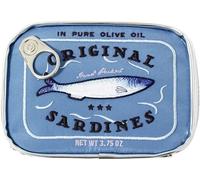 REYIN-CHHN Borsa da bagno in stile sardine in scatola carino tasche per trucco creativo portatile alla moda cerniera multifunzione morbida per le vacanze del fine settimana, Multicolore