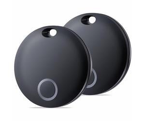 Reyke Smart Tag, Air Tracker Compatibile con Apple Find My (Solo iOS), Trova Oggetti per Gatti, Chiavi, Bagagli, valigie, Portafogli, Impermeabile IP67, 2 Pezzo