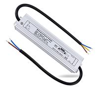 REYLAX Trasformatore LED 24V 30W Alimentatore 1.25A Impermeabile IP67 Driver LED AC 100-260V a DC 24V Trasformatori da Esterno Adattatore Led a Tensione Costante Power Supply Bassa Tensione