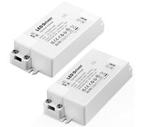 REYLAX Trasformatore LED 24V, Alimentatore 15W 630mA, Alimentatore Interruttore AC 220V to DC Trasformatori, Driver LED di Tensione Costante, 2 Pezzi