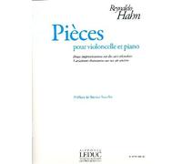 Reynaldo Hahn-Pieces For Cello-BOOK