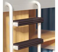 Reyox Cuscino per Scaletta da Arrampicata Antiscivolo Autoadesivi, Cuscinetti in Schiuma per Scaletta per Letto a Castello Caffè 5m