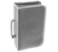 Reyox Porta CD Custodia, Arganizer da CD Dvd, Dischi Protettivi per Viaggi, Casa e Auto Grigio 128 capacità