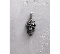 REYTEL Ciondolo 'SKULL AND SNAKE' argento Uomo REYTEL One Size