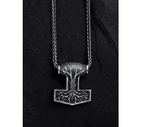 REYTEL Ciondolo 'THOR'S HAMMER with TREE OF LIFE' argento Uomo - Accessori - Gioielli REYTEL One Size