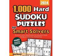 Reza Nazari 1,000 Hard Sudoku Puzzles for Smart Solvers (Tascabile)